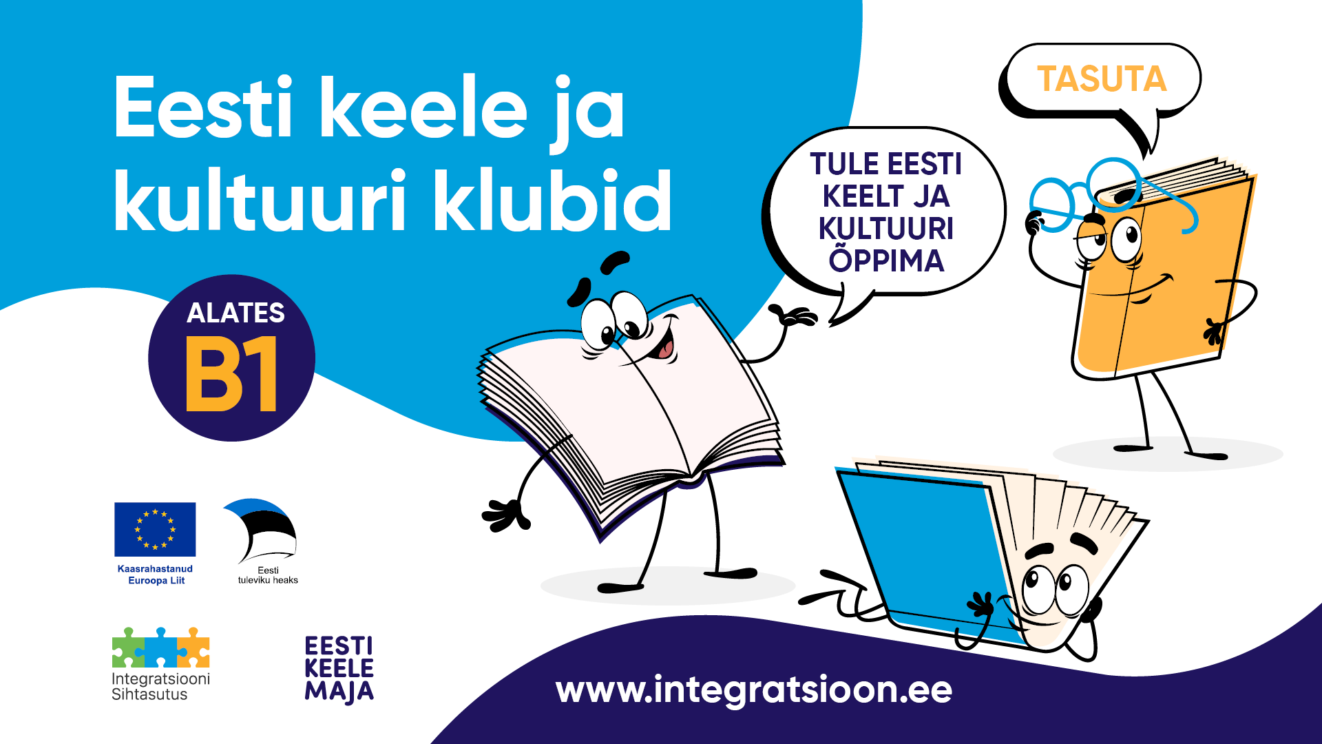 We are once again inviting you to take part in Estonian language and culture clubs! New groups are starting in August and September