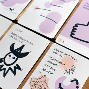 Tegemist on mängulise õppevahendiga, mis võimaldab ühtaegu kogeda kunsti ja harjutada eesti keelt – ning seda looval ja inspireerival viisil. 