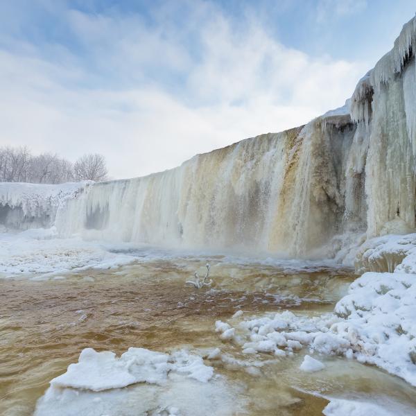 Jägala waterfall North Estonia, Brand Estonia