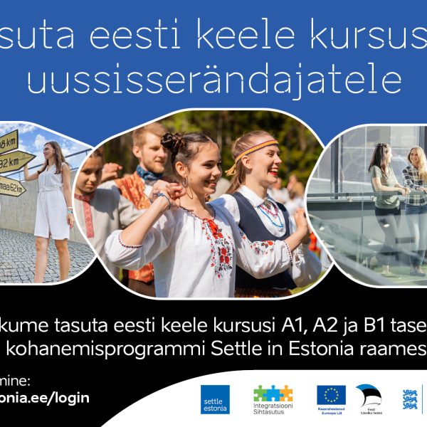 Kutsume uussisserändajaid keele kursustele ja kohanemiskoolitustele 